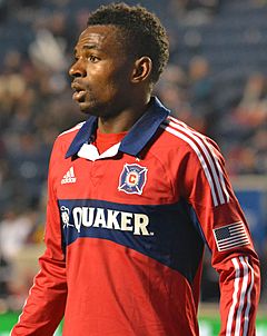 Yazid Atouba playing for the Fire.jpg
