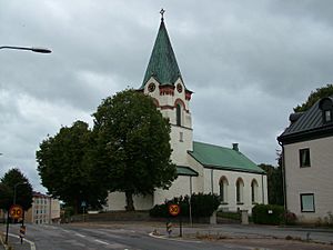 Ödeshög Church in September 2007