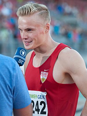 20150725 1844 DM Leichtathletik Männer 110m Hürden 9992.jpg