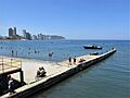 2018 El Rodadero (Santa Marta) - Playa principal desde el Canal de Las Iguanas - Colombia