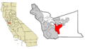 Alameda County California Incorporated and Unincorporated areas Sunol Highlighted