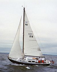 Alberg 30 Sabrina 158 built in 1966, Potomac River, MD
