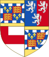 Arms of Henry Somerset, 2nd Earl of Worcester.svg
