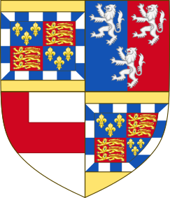 Arms of Henry Somerset, 2nd Earl of Worcester