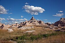 Badlands National Park, South Dakota, 04594u