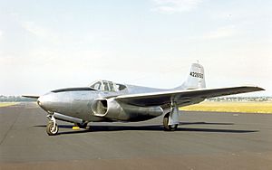 Bell P-59B Airacomet at the National Museum of the United States Air Force