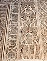 Ben youssef madrasa mihrab decoration detail DSCF9478
