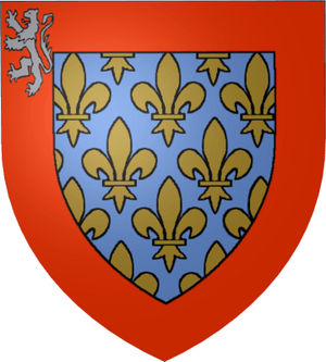 Arms of the Counts of Maine (modern depiction)