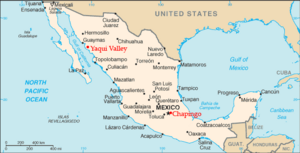 Borlaug Mexico locations