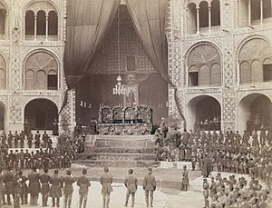 Brooklyn Museum - The Late Nasir al-Din Shah Lying in State in the Takiah Dawlat One of 274 Vintage Photographs