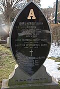 COL Earl "Red" Blaik's tombstone, West Point Cemetery