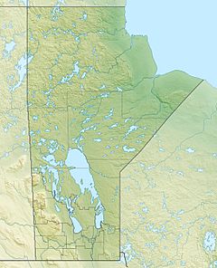 Black Duck Creek (Manitoba) is located in Manitoba