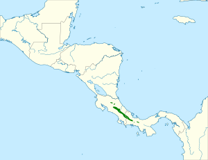 Catharus gracilirostris map.svg
