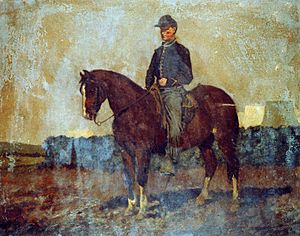 Cavalry Orderly Edwin Forbes