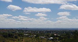 View of Charters Towers from Towers Hill
