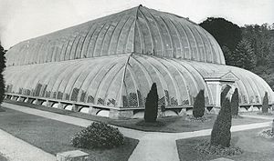 Chatsworth - Great Conservatory in the 19th century