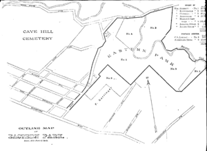 Cherokee park 1893 map