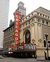 The Chicago Theatre was preserved in a four-year battle involving the Landmarks Preservation Council of Illinois.