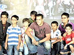 Chillar Party kids with Salman Khan