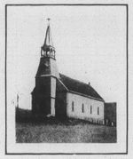 Catholic church in Primero built by CF&I, 1914