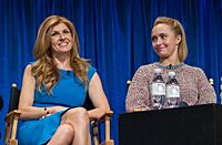 Connie Britton and Hayden Panettiere at PaleyFest 2013
