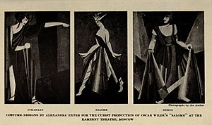Cubist costumes for Salome