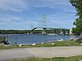 Deer Isle Bridge as seen from picnic area, Little Deer Isle image 1