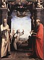 Domenico Beccafumi - Stigmatization of St Catherine of Siena - WGA01536