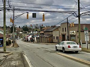 State Route 130 in Harrison City, February 2021