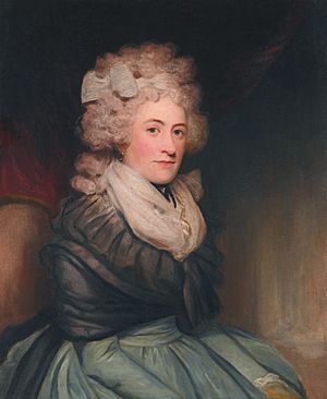 Emilia Charlotte Lennox, by John Hoppner