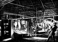 Fitzroy Iron Works (Rolling Mill) c.1868 ( Illustrated Sydney News Thu 18 Feb 1869 Page 5 )