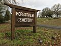 Forestview Cemetery entrance, Forestville, California