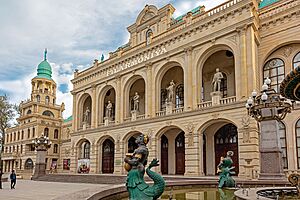 Ganja State Philharmonic Hall facade