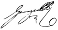George IV Signature