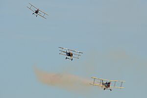 Great War Display Team, Duxford 11-9-2016 (29616214575)