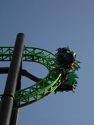 Green Lantern First Flight (Six Flags Magic Mountain)