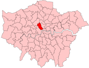 Holborn and St Pancras 2023 Constituency.svg