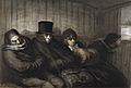 Honoré Daumier - The Second Class Carriage - Walters 371224