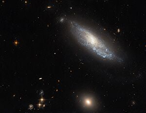 Hubble explores explosive aftermath in NGC 298 (potw2322a)