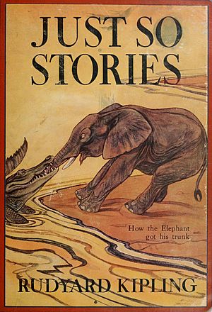 Illustration at Cover of Just So Stories (c1912)