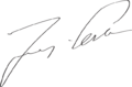 Ingvar Carlsson Signature