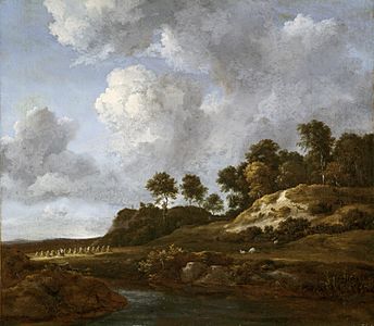 Jacob van Ruisdael - Landscape with Cornfields - BF.1977.6 - Museum of Fine Arts
