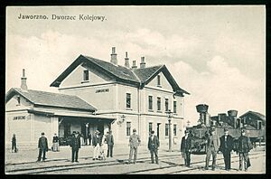 Jaworzno. Dworzec Kolejowy. 1906-1914 (69711857)