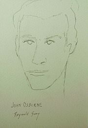 John Osborne by Reginald Gray