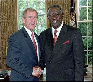 Kufuor and Bush