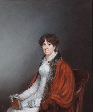 Lady William Cavendish-Bentinck (c 1783-1843), by Ellen Sharples (1769-1849)