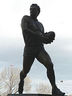 Leigh matthews statue