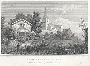 Llanfachreth Church - near Dolgellau - Merionethshire