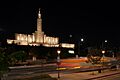 Los Angeles California Temple Night