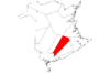 Map of New Brunswick highlighting Queens County.svg